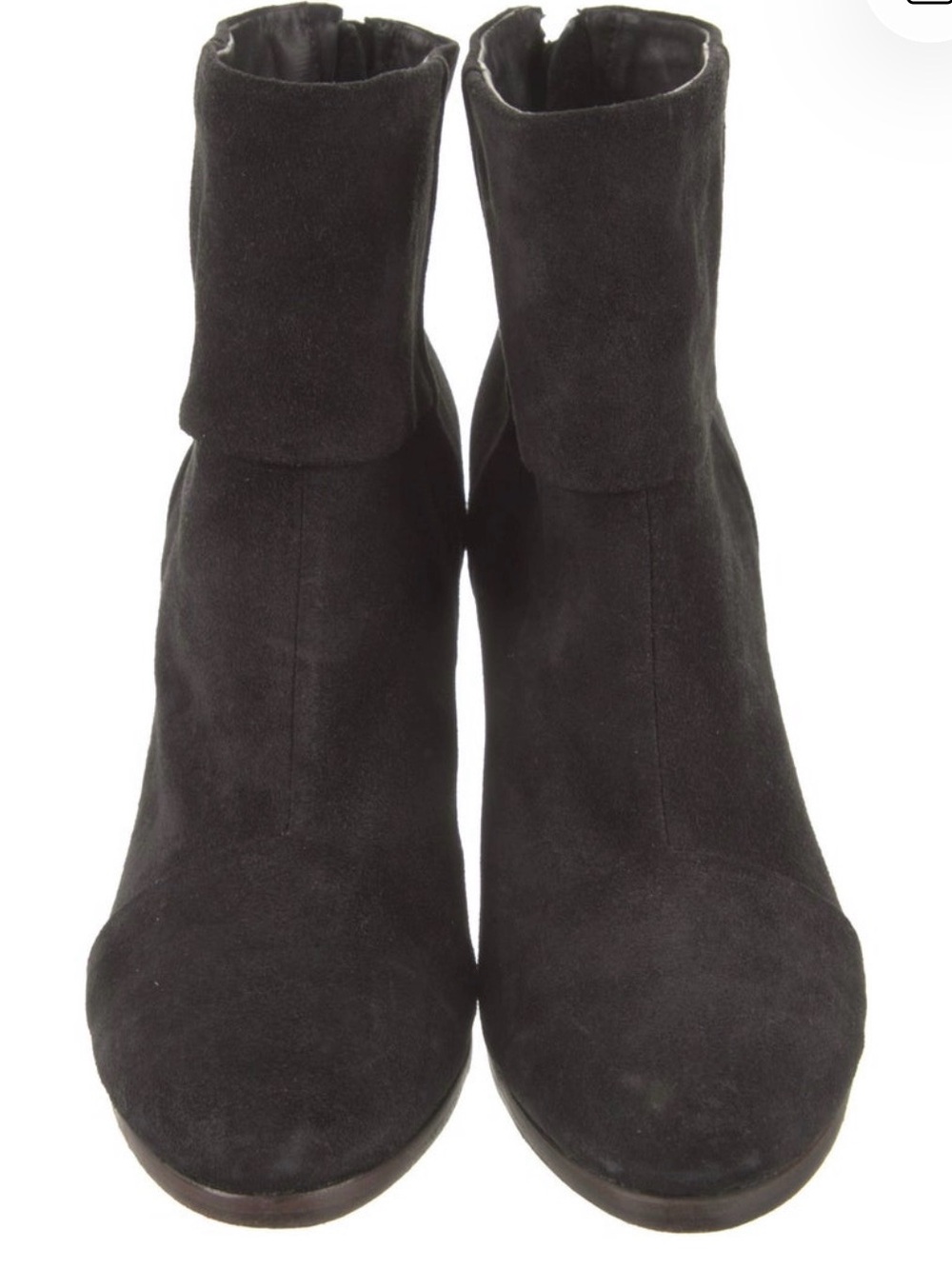 Rag & Bone Black Suede Ankle Boot 6.5 - Picture 2 of 4